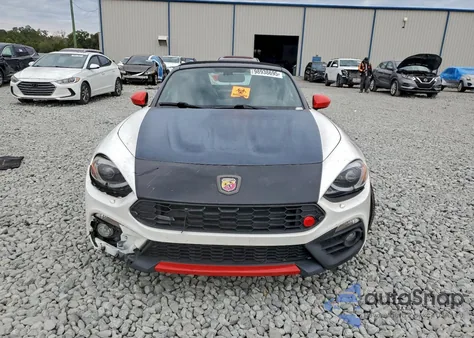 2018 Fiat 124 Spider Classica from USA, damaged, VIN JC1NFAEK9J0136341